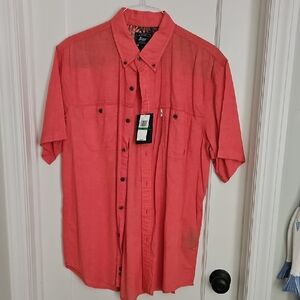 G.H. Bass & Co. Coral Casual Button Down Shirt